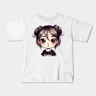 Japanese Manga Character Drawing Kids T-Shirt